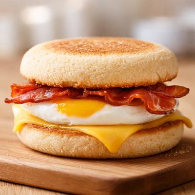 Bacon and egg mcmuffin mcdonalds
