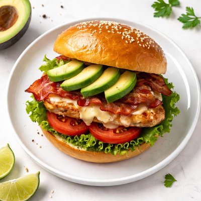 Bacon avocado chicken shack