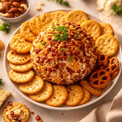 Bacon cheese ball