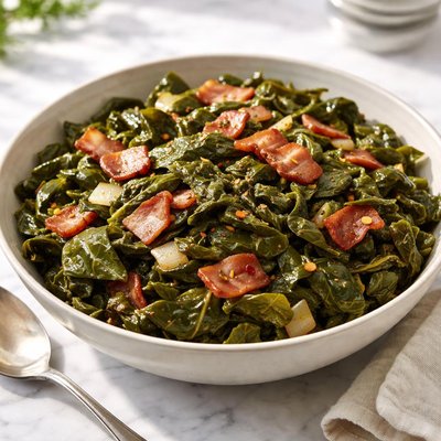Bacon collards
