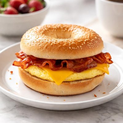 Bacon egg and cheese dunkin