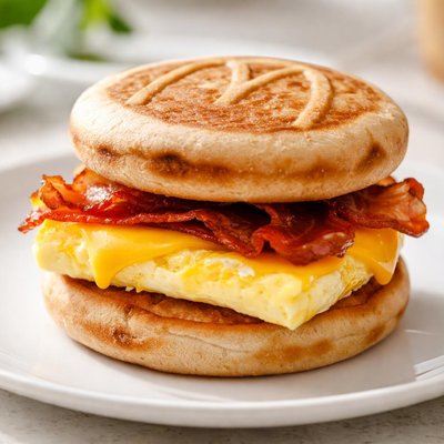 Bacon egg and cheese mcgriddle