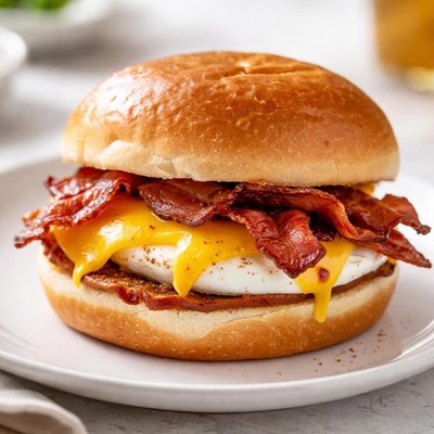 Bacon egg and cheese sandwich