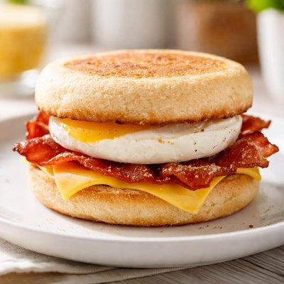 Bacon egg mcmuffin