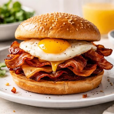 Bacon egg sandwich