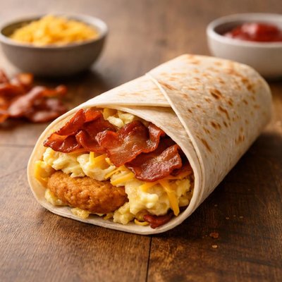 Bacon farmers wrap tim hortons