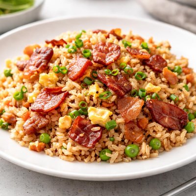 Bacon fried rice