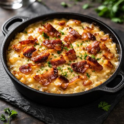 Bacon gratin