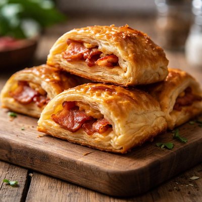 Bacon pastry