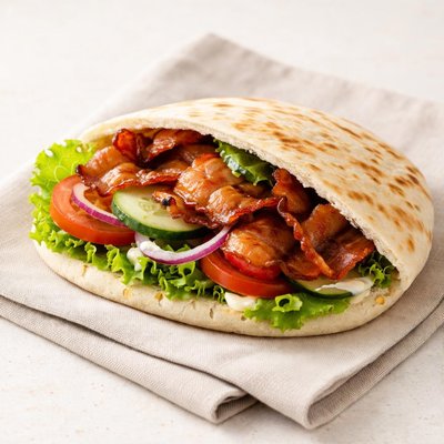 Bacon pitta