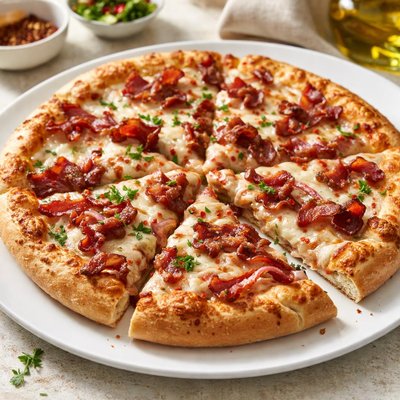 Bacon pizza