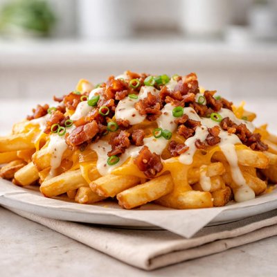 Bacon ranch cheese fries