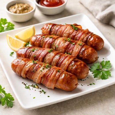 Bacon sausage