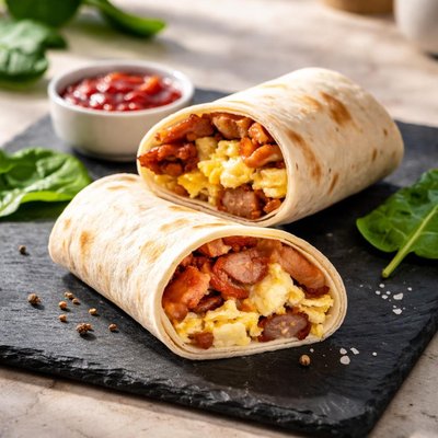 Bacon sausage egg wrap starbucks