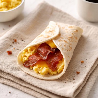 Bacon wake up wrap dd
