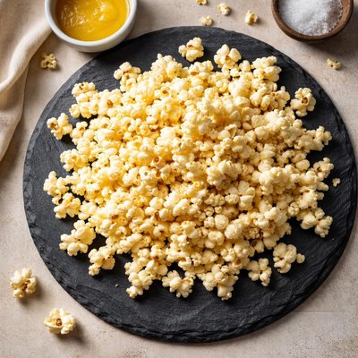 Bag if butter popcorn