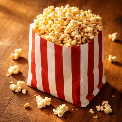 Bag of popcorn