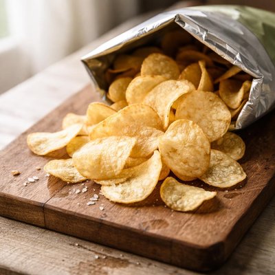 Bag of potato chips