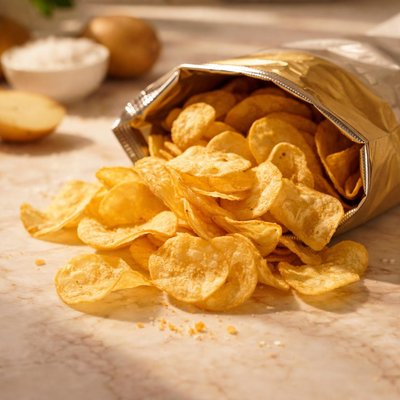 Bag potato chips