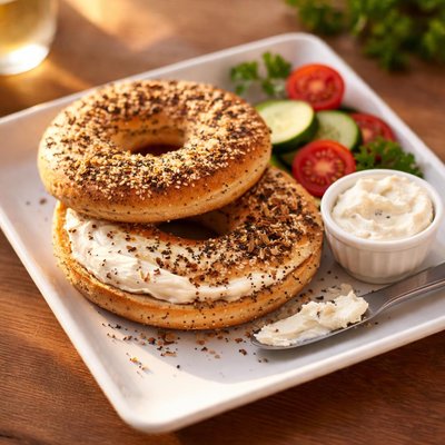 Bagel skinnys everything