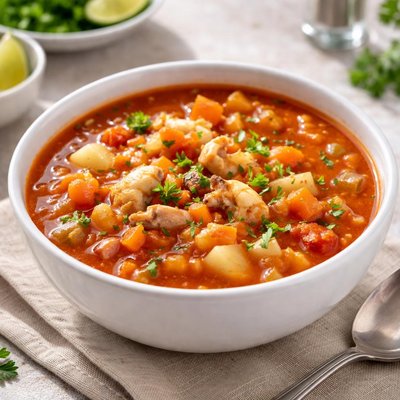 Bahamian conch chowder