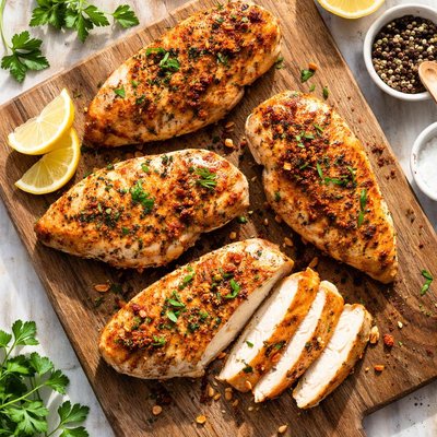 Bake chicken breast