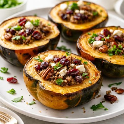 Baked acorn squash