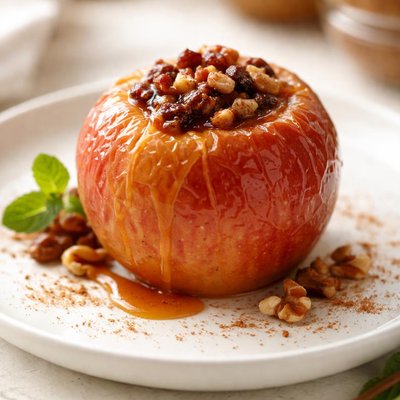 Baked apple