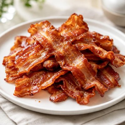 Baked bacon