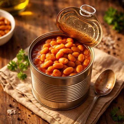 Baked beans can