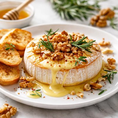 Baked camembert