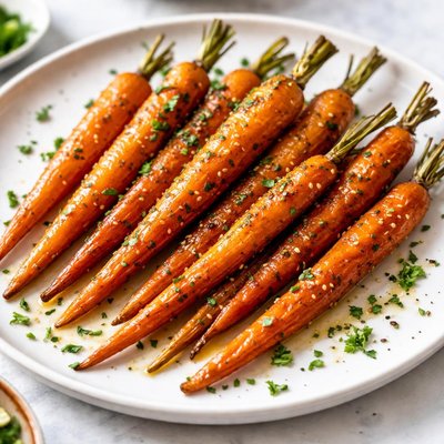 Baked carrots