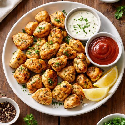 Baked chicken bites
