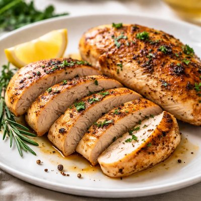 Baked chicken breast