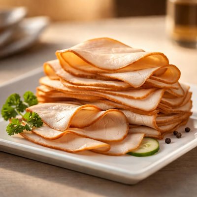 Baked chicken deli meat