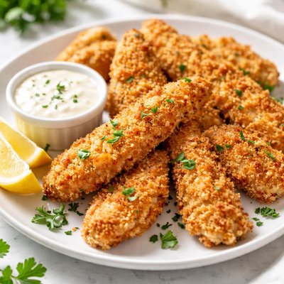 Baked chicken strips