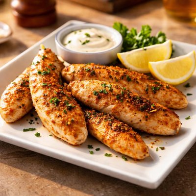 Baked chicken tenderloins