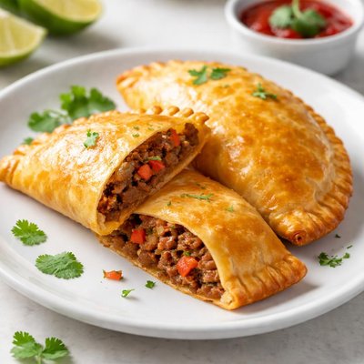 Baked empanada