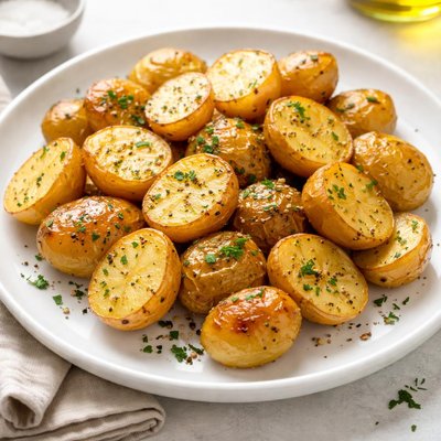 Baked gold potatoes