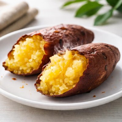 Baked japan sweet potato