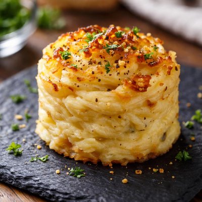 Baked mash potato