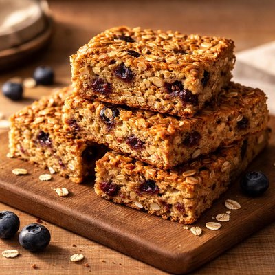 Baked oatmeal bar