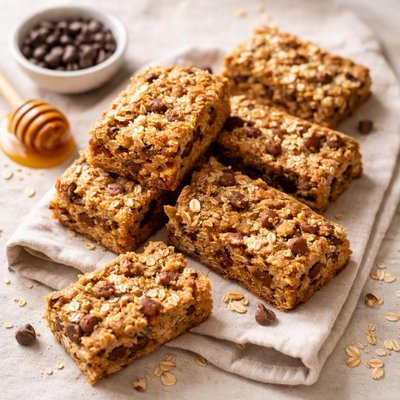 Baked oats bar
