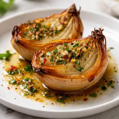 Baked onion