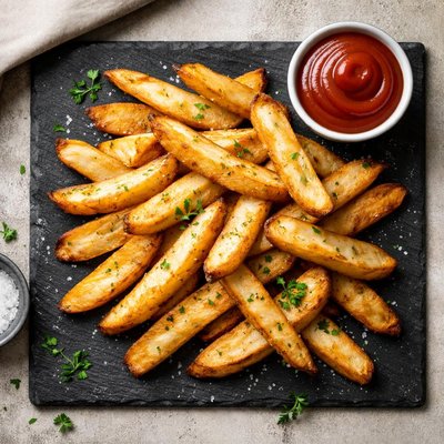 Baked ore ida steak fries
