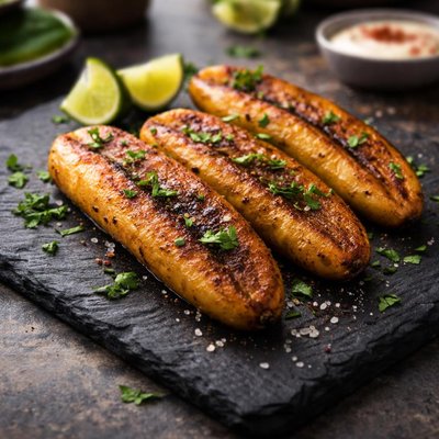 Baked plantains