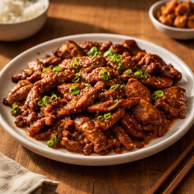 Baked pork bulgogi