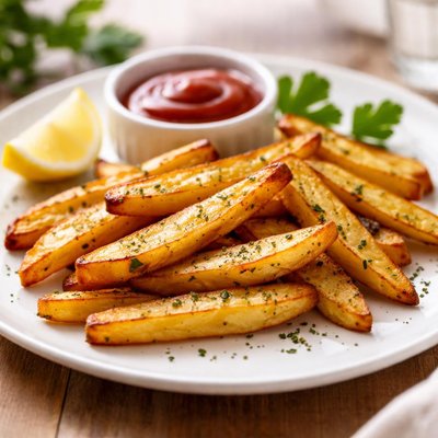 Baked potato fries