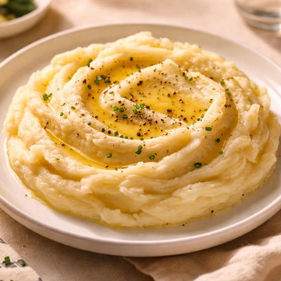 Baked potato puree