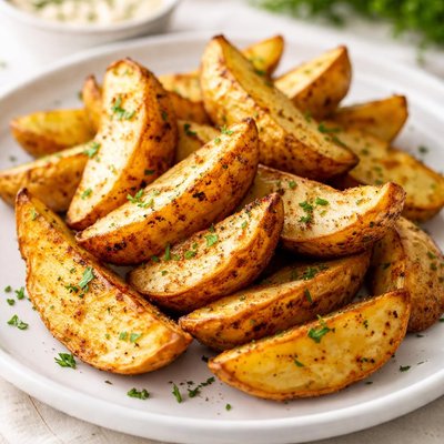 Baked potato wedges